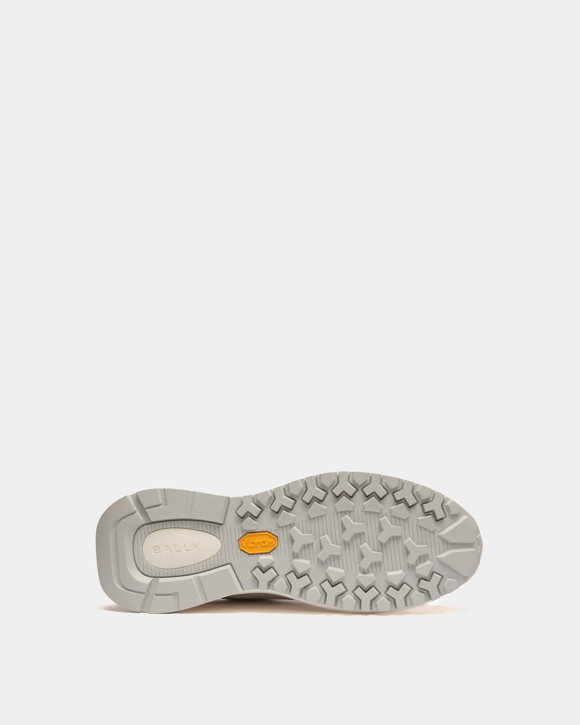 Outline Sneaker In White Leather