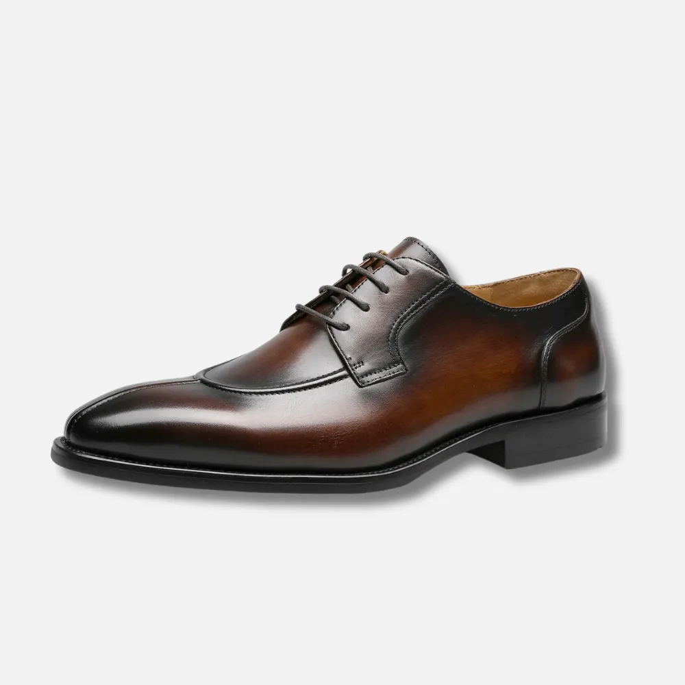Oxford-Elite Classic Leather Derby Shoes