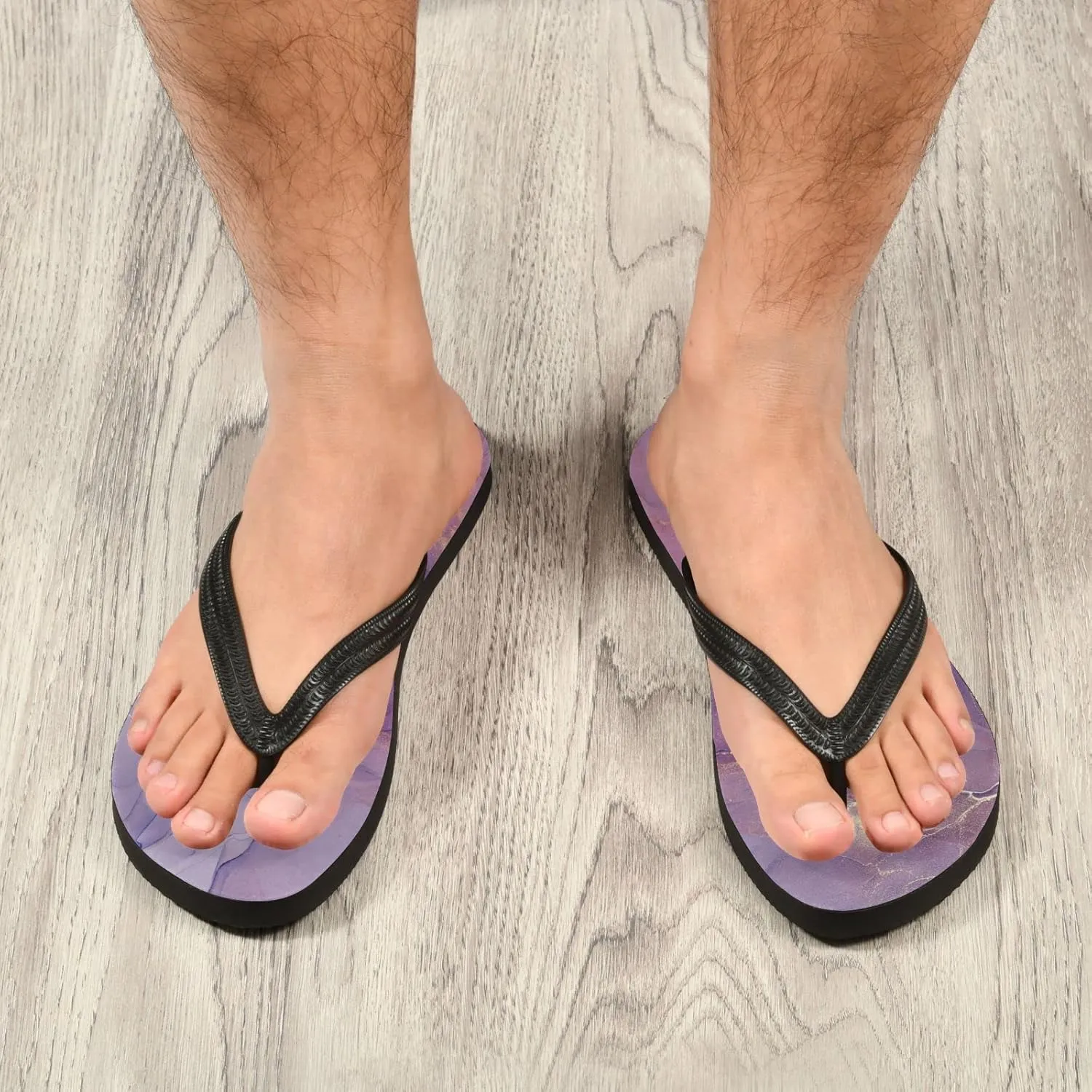 Oyihfvs Flip Flops Flip Sandal Home Slippers Hotel Spa Bedroom for Men Women XS-XXL