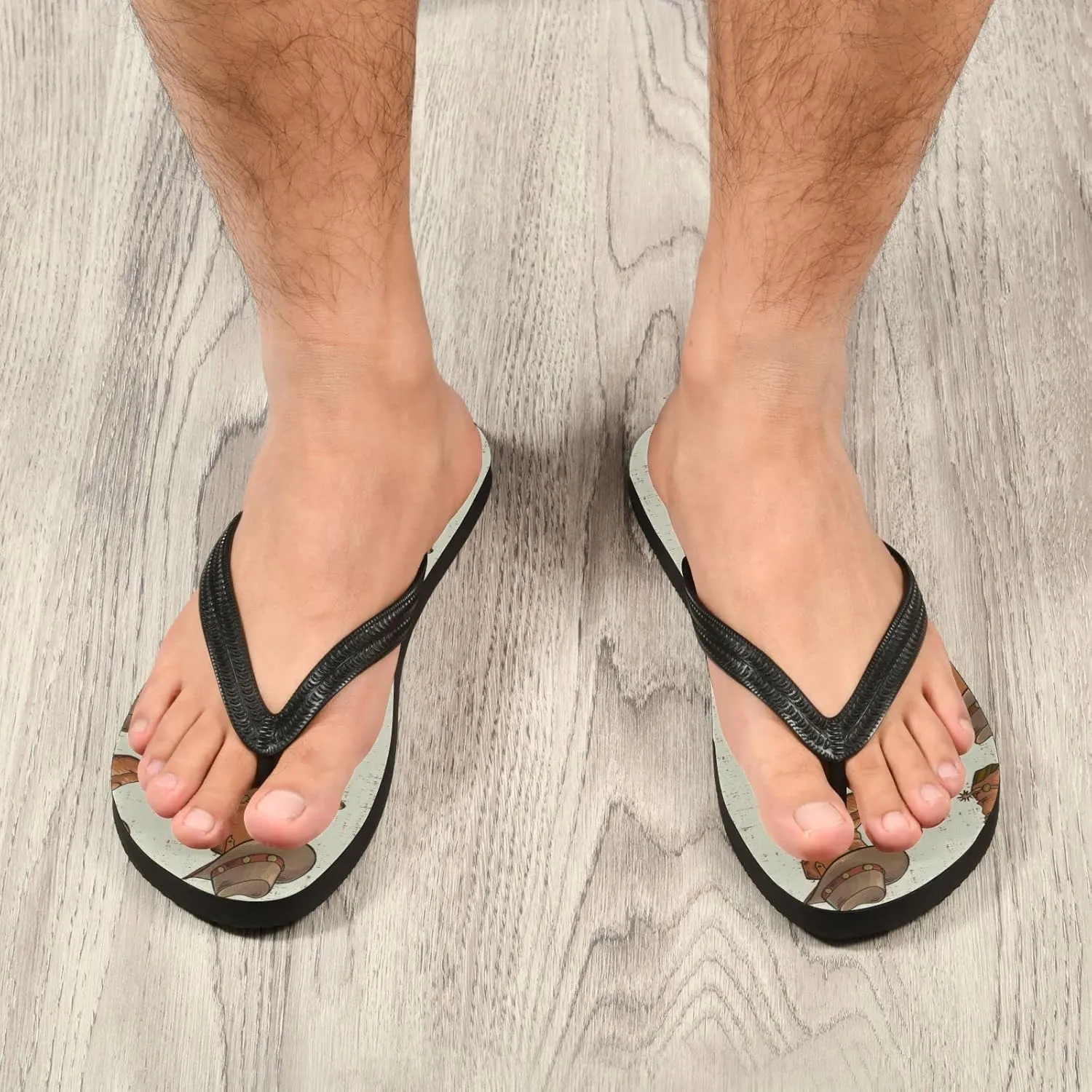 Oyihfvs Flip Flops Flip Sandal Home Slippers Hotel Spa Bedroom for Men Women XS-XXL