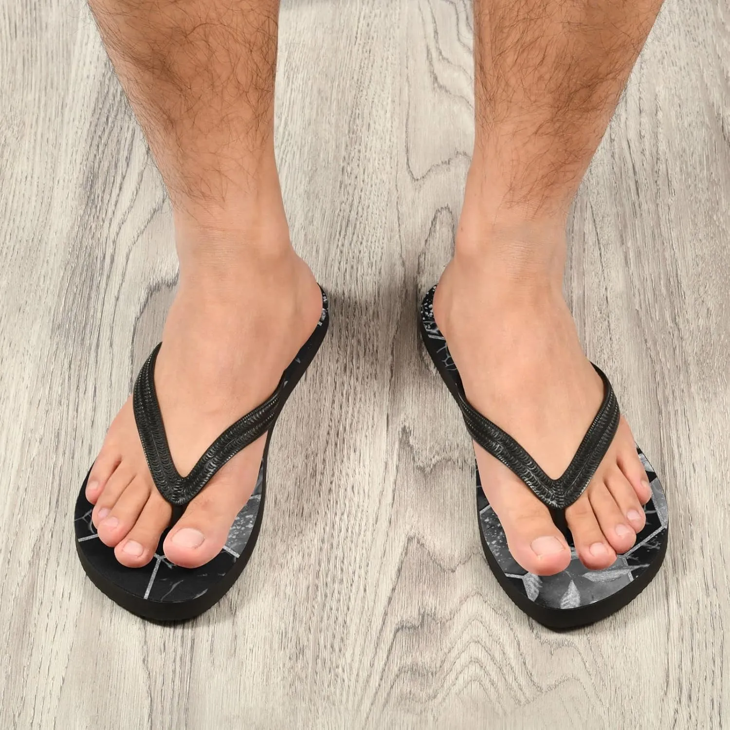 Oyihfvs Flip Flops Flip Sandal Home Slippers Hotel Spa Bedroom for Men Women XS-XXL