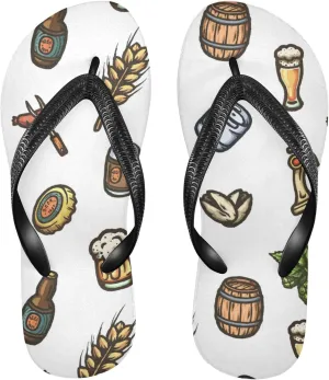 Oyihfvs Flip Flops Flip Sandal Home Slippers Hotel Spa Bedroom for Men Women XS-XXL