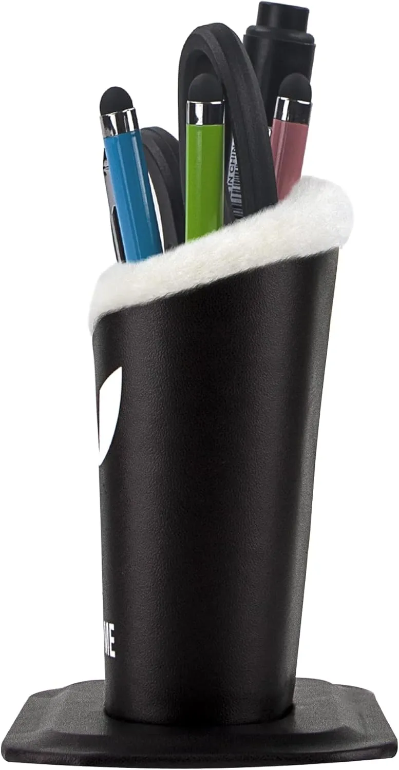 Pack of 2 Plush Lined Eyeglasses Holder Stand Protective Glasses Case For Desks Or Nightstands