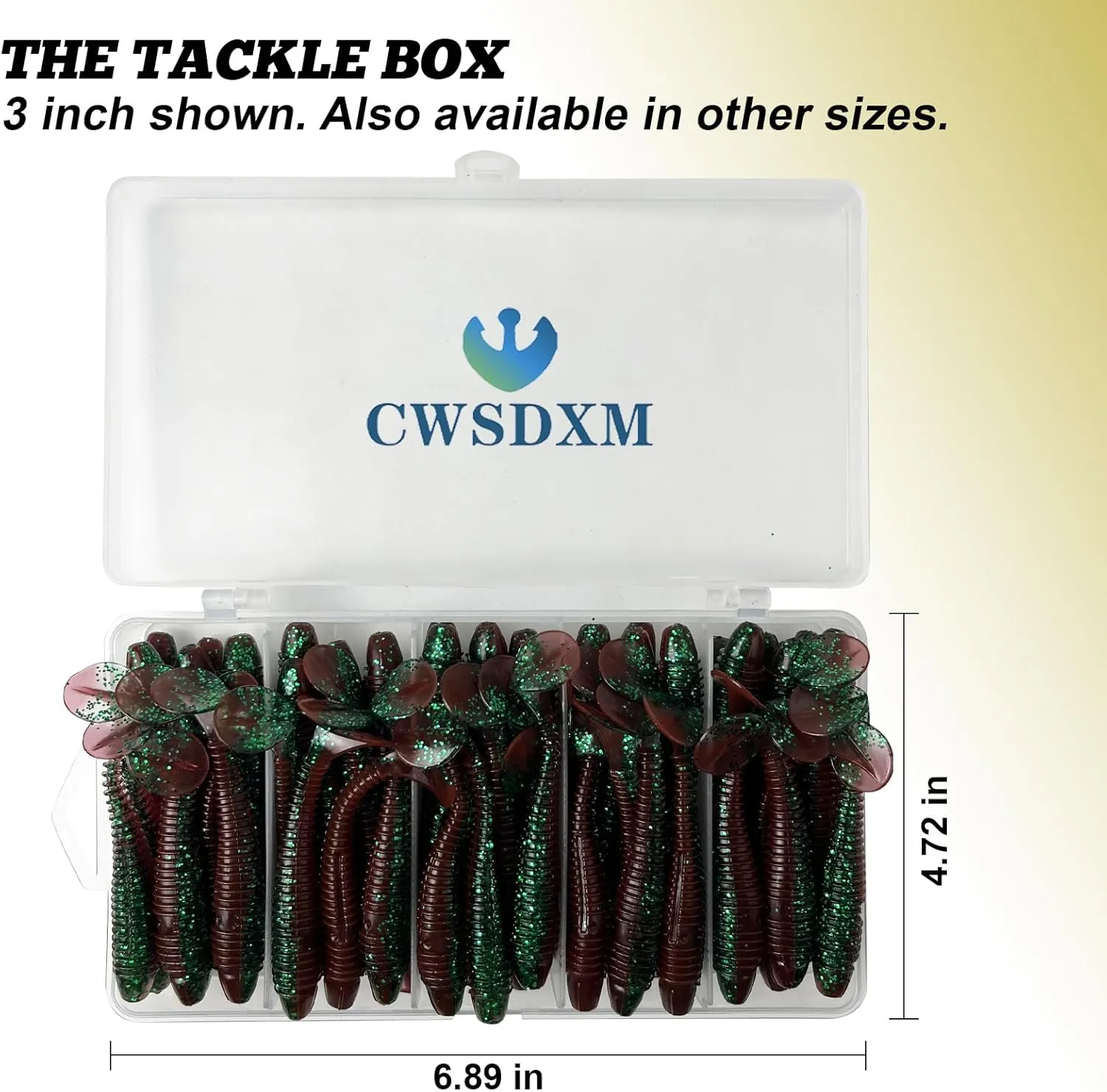 Paddle Tail Swimbaits, 2.5 inch/3inch Soft Lures Fishing Trout Crappie Bass for Freshwater and Saltwater 75PCS/60PCS