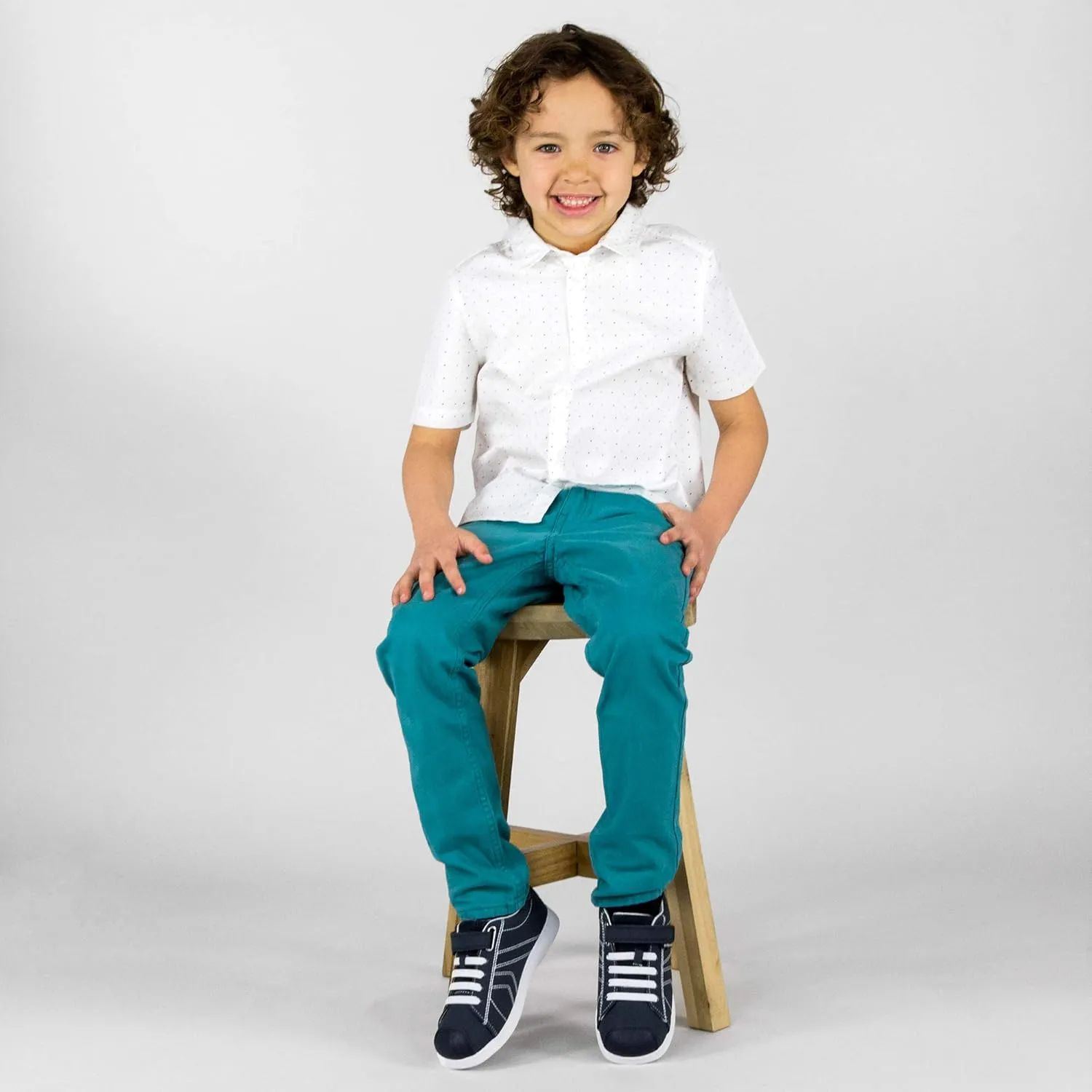 pediped Flex Jake Casual Sneaker (Toddler/Little Kid/Big Kid)