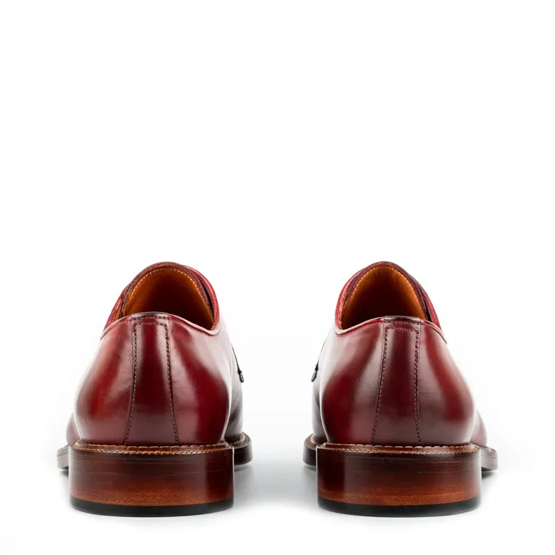 Polished Shiny Leather Formal Derby Shoes
