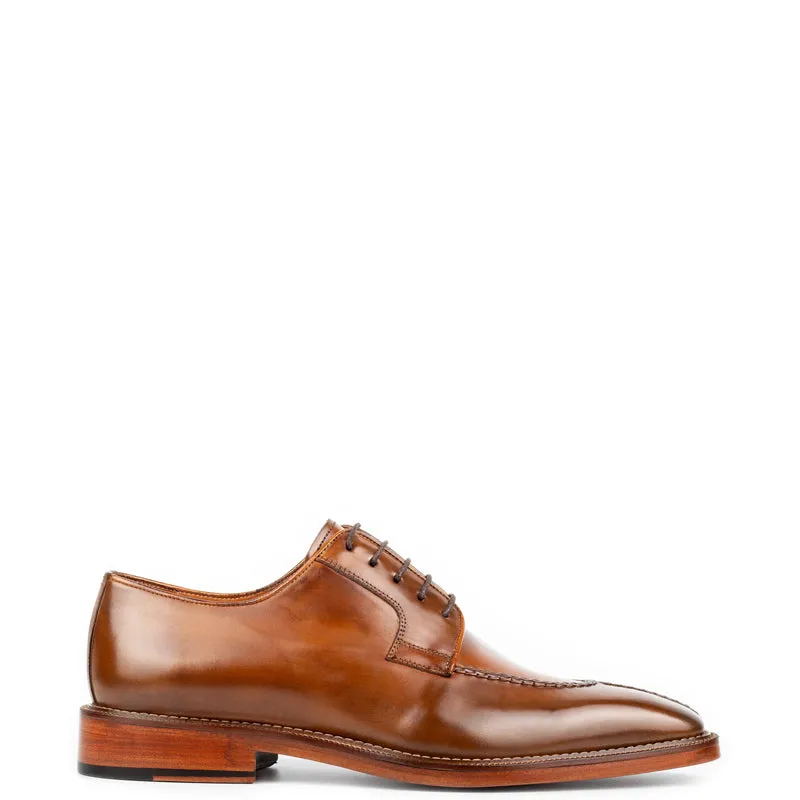 Polished Shiny Leather Formal Derby Shoes
