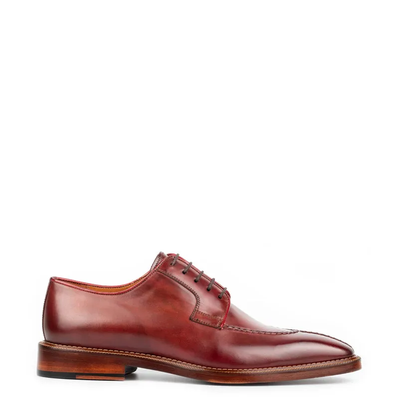 Polished Shiny Leather Formal Derby Shoes