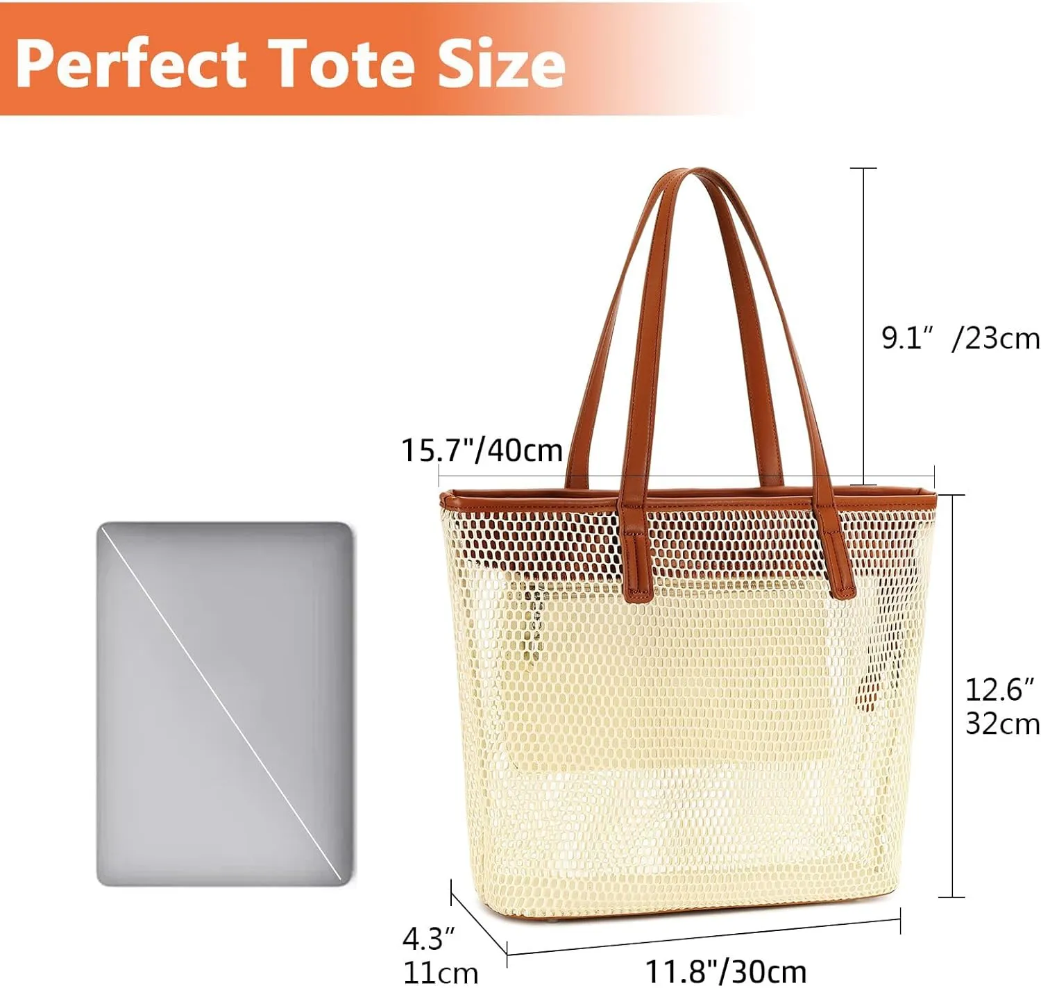 Pomelo Best Soft Faux Leather Stylish Shoulder Tote Bags for Women