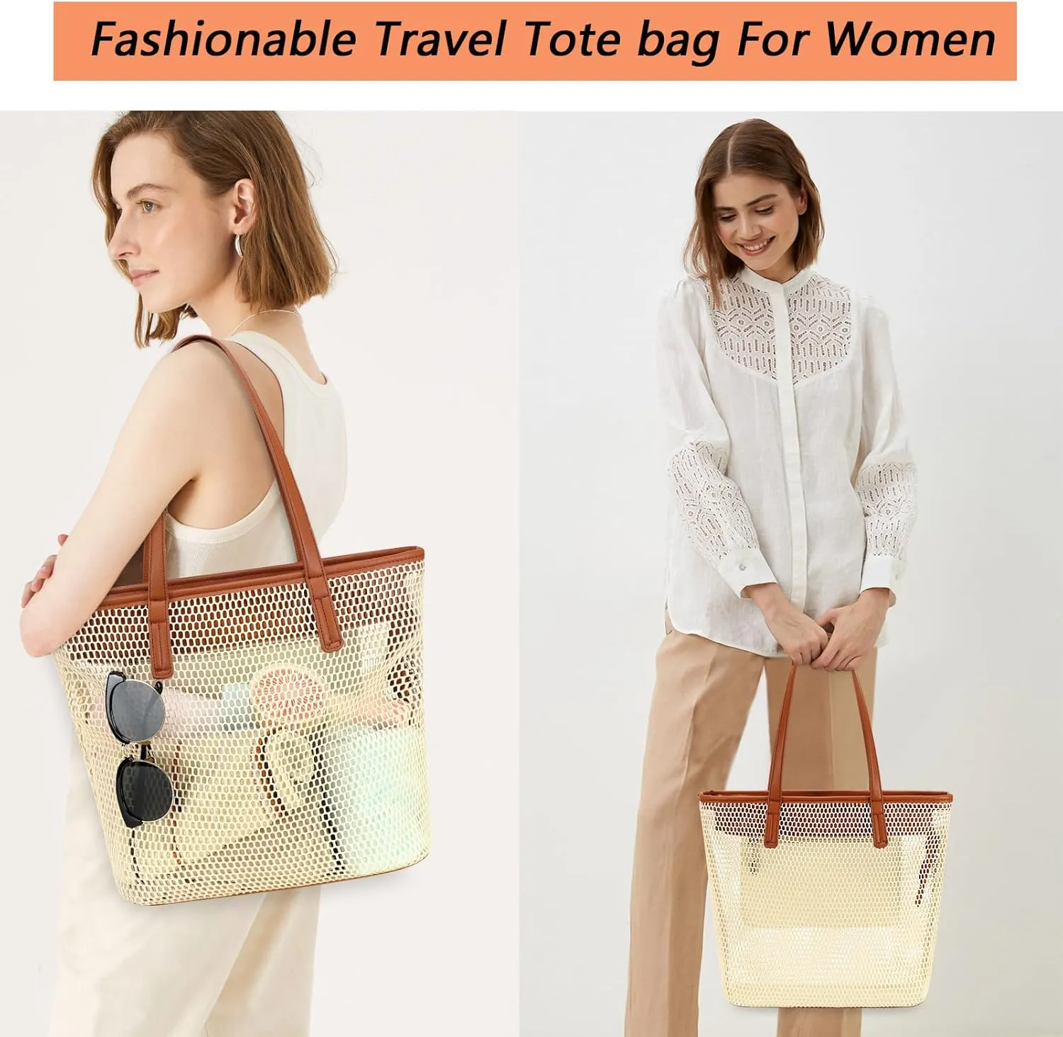 Pomelo Best Soft Faux Leather Stylish Shoulder Tote Bags for Women