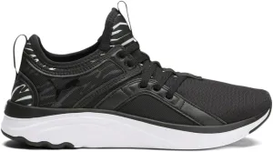 Puma Womens Softride Sophia Zebra Running Sneakers Shoes - Black