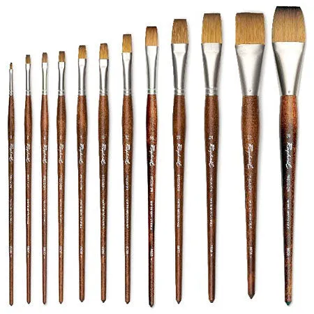 Raphael 8930 Precision Imitation Sable Brush - Flat