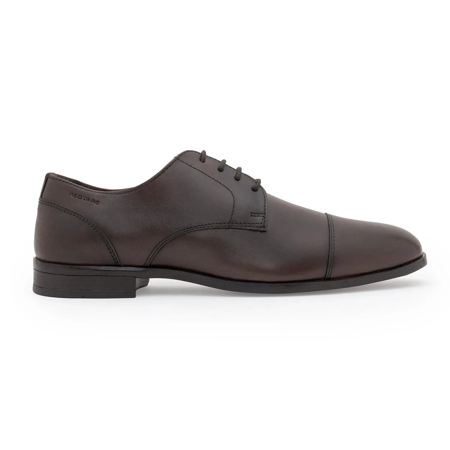 Red Tape Formal Derby Shoes for Men | Real Leather Shoes with Low-cut Pattern