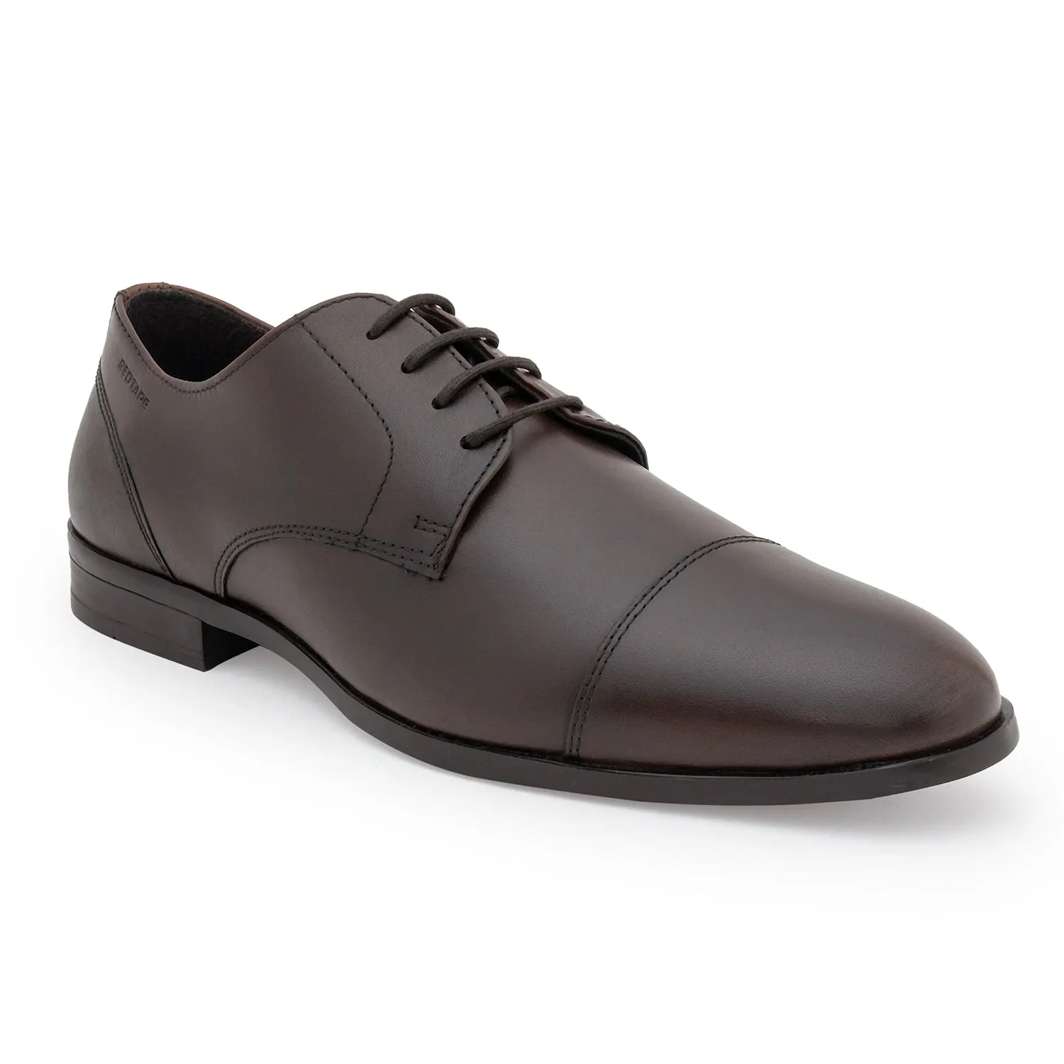 Red Tape Formal Derby Shoes for Men | Real Leather Shoes with Low-cut Pattern