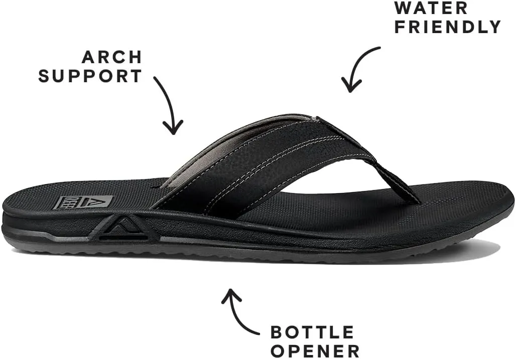 REEF Element TQT Men's Beach Flip Flop, Water Friendly, Arch Support