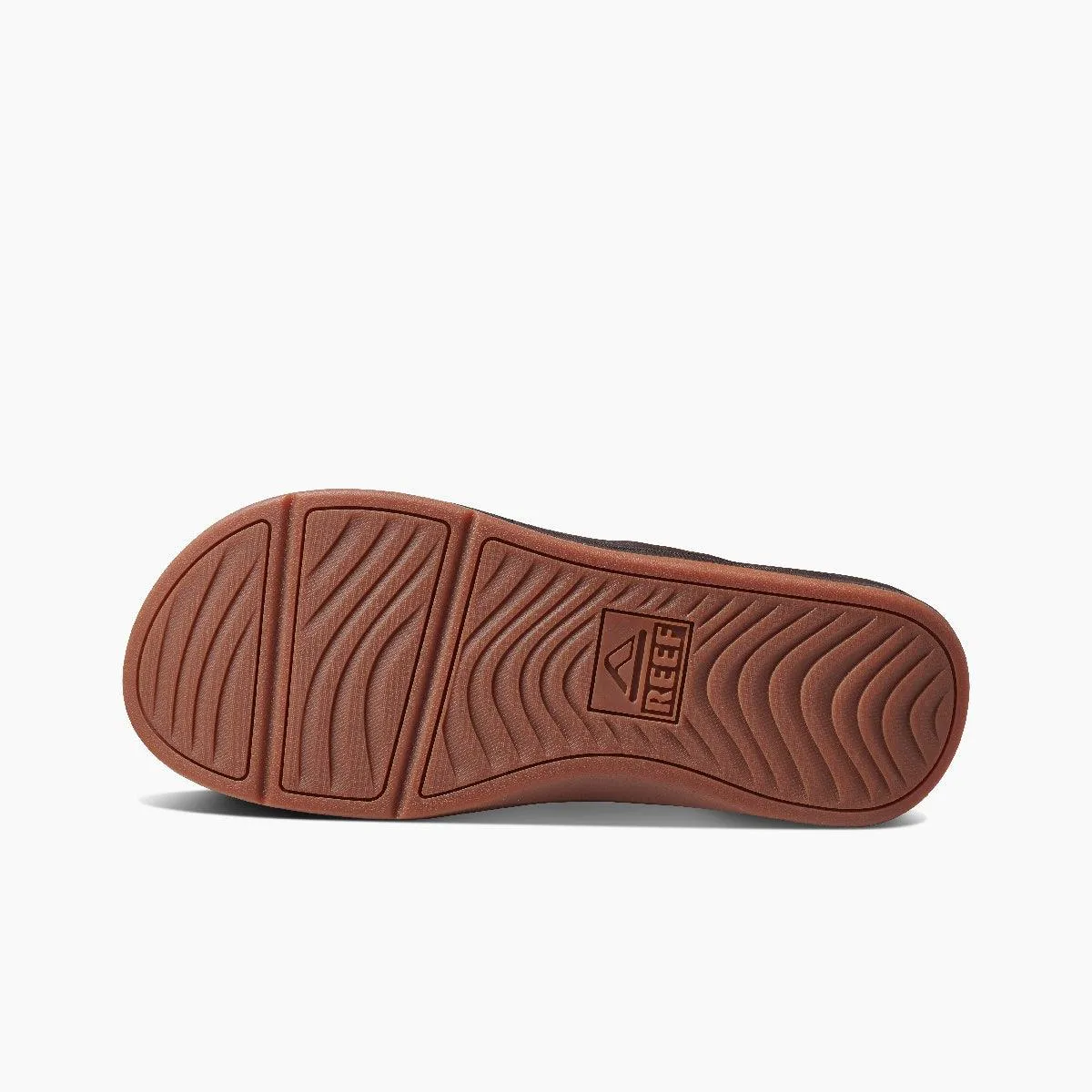 Reef Leather Ortho-Bounce Coast Brown Men's Flip-Flop Sandal