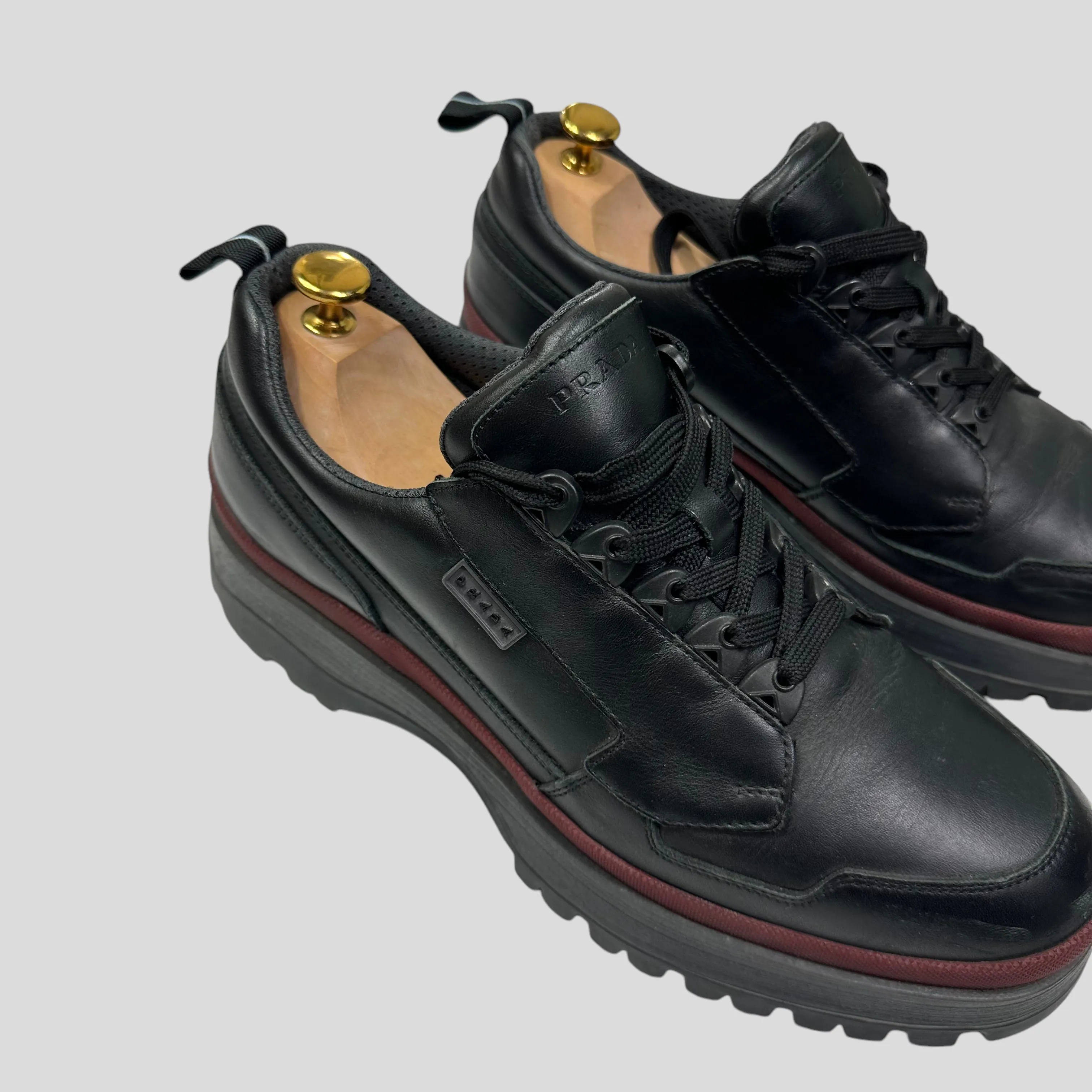 Reliable service - Prada Brixxen Milano FW18 Full assortment Low Boot UK9 Leather