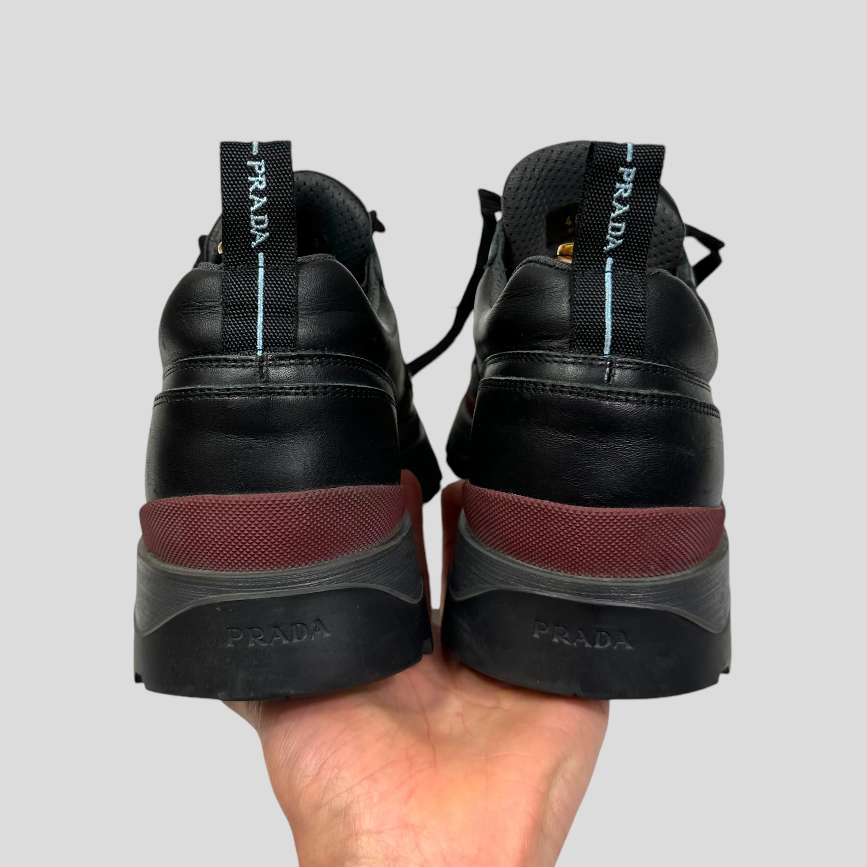 Reliable service - Prada Brixxen Milano FW18 Full assortment Low Boot UK9 Leather