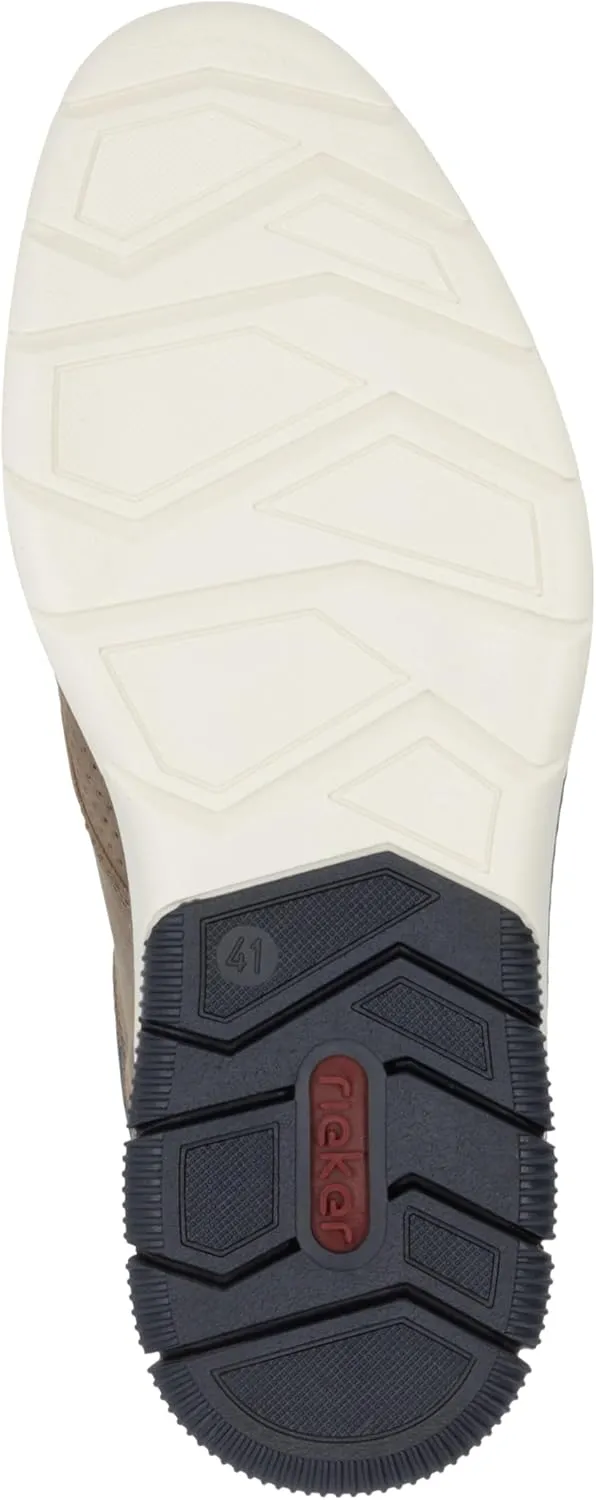 Rieker Men's Derby Lace-up Oxford Flat