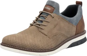 Rieker Men's Derby Lace-up Oxford Flat