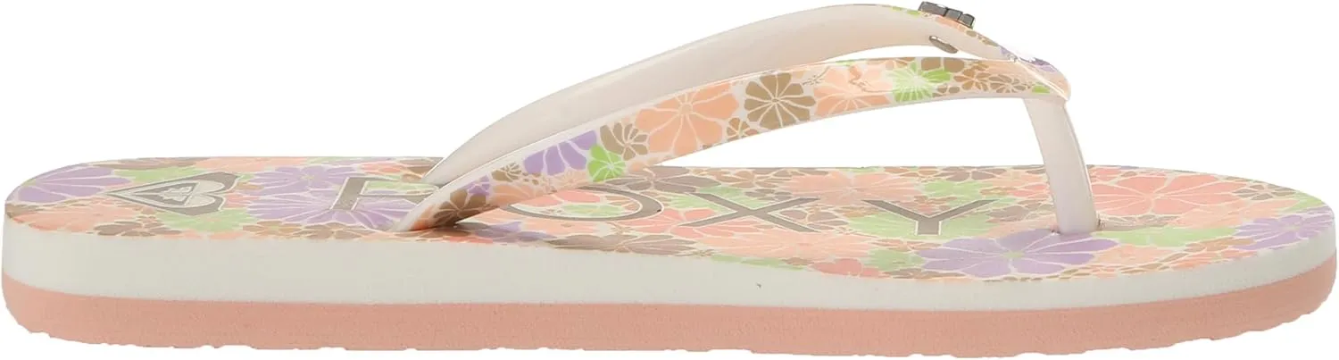 Roxy Girl's Rg Pebbles Flip Flop Sandals