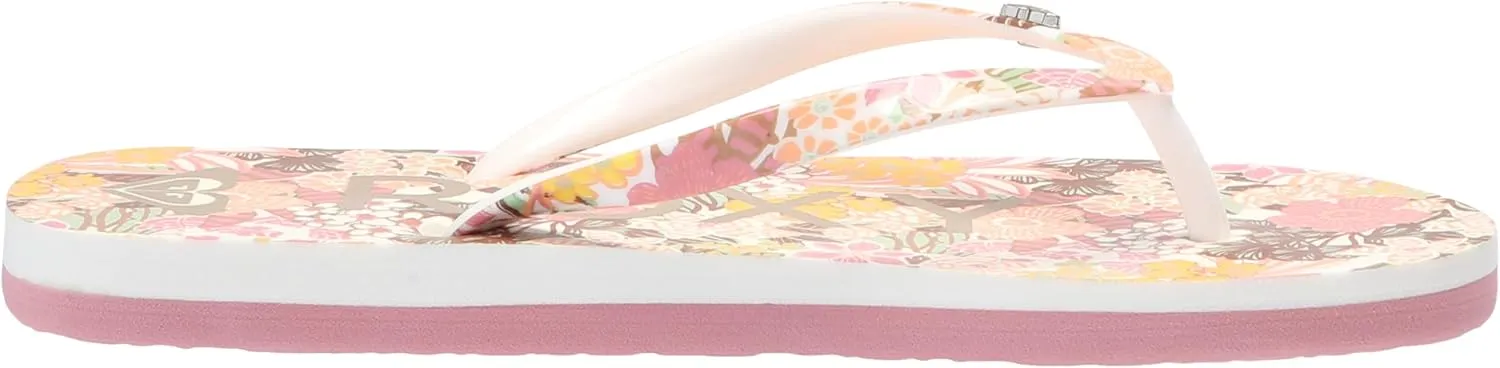 Roxy Girl's Rg Pebbles Flip Flop Sandals