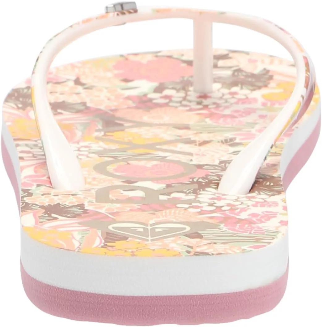Roxy Girl's Rg Pebbles Flip Flop Sandals