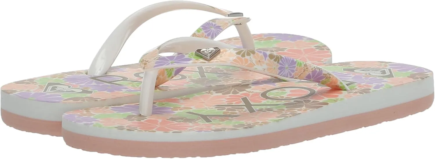 Roxy Girl's Rg Pebbles Flip Flop Sandals