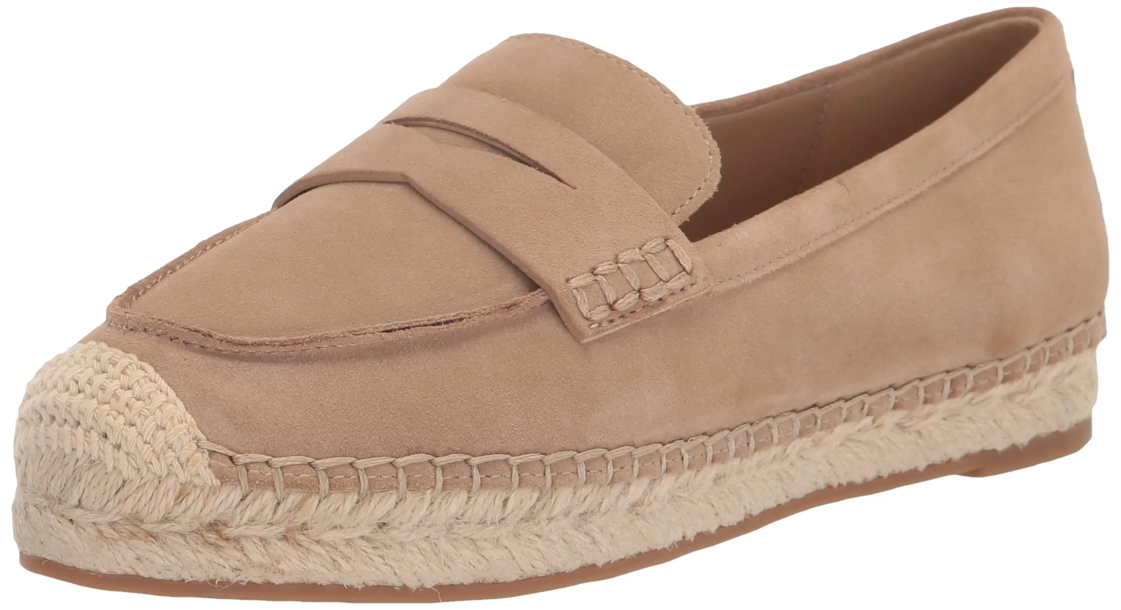 Sam Edelman Women's Kai Loafer Flat Tuscan Taupe 9.5 Medium