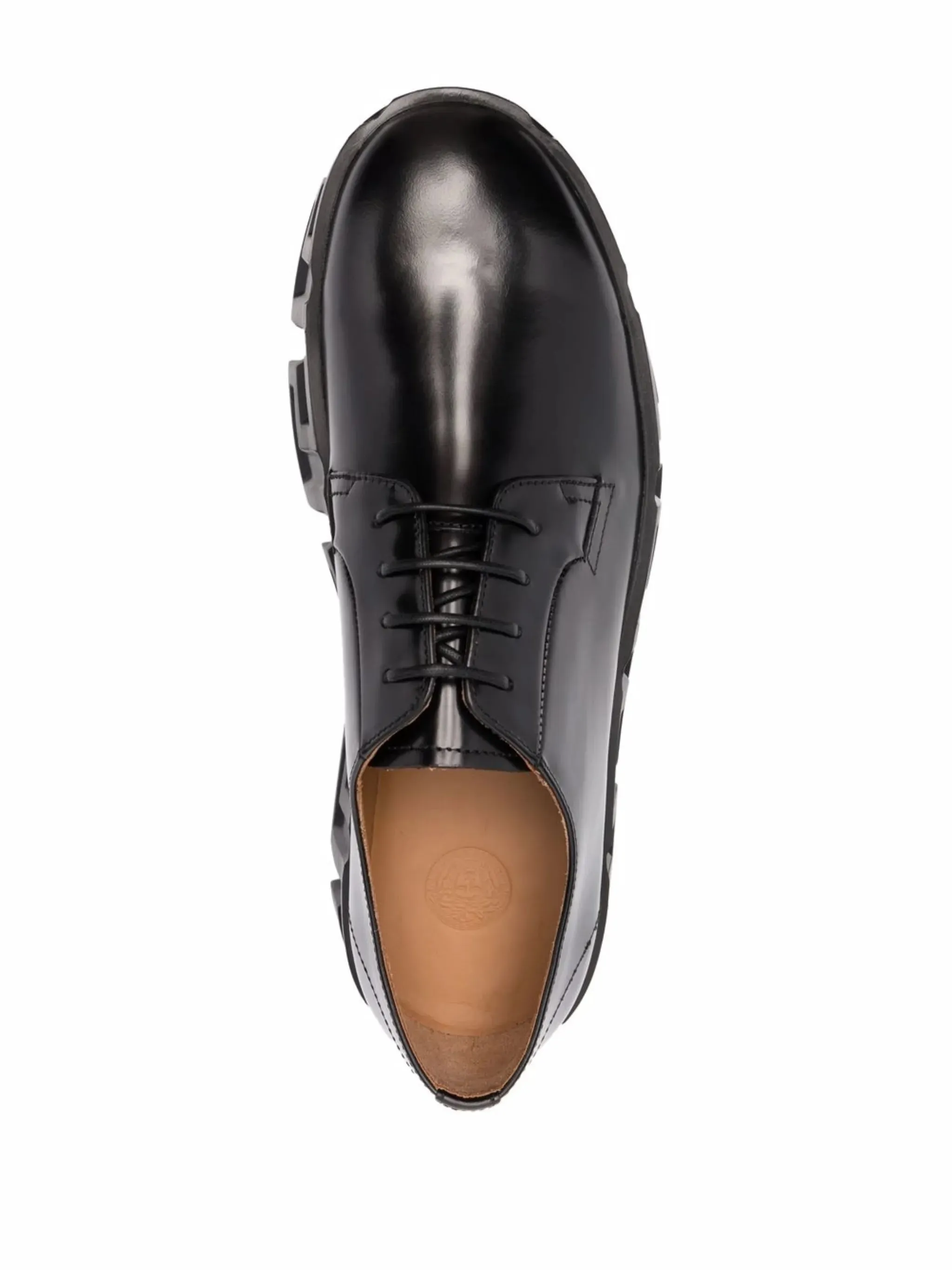 shoes ridged-sole Creative Technologically advanced Greca-pattern lace-up