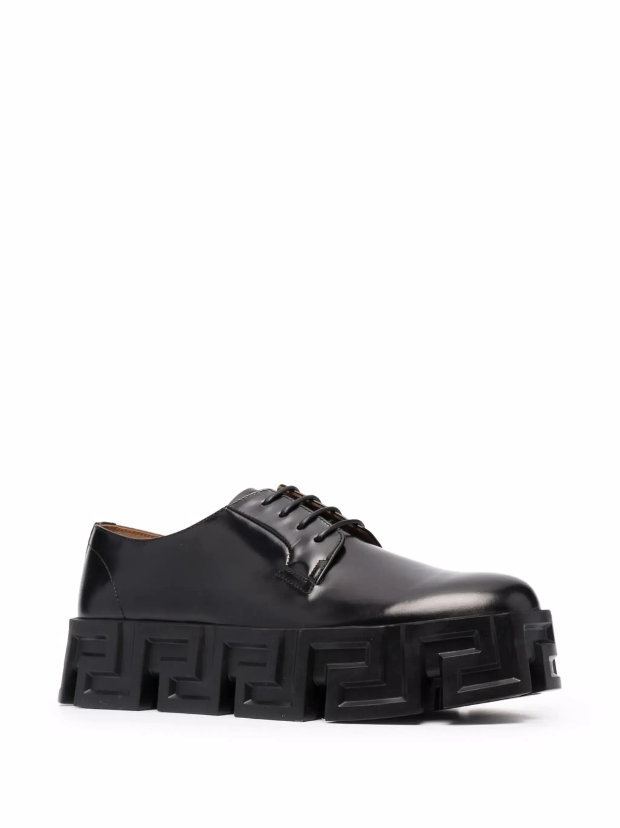 shoes ridged-sole Creative Technologically advanced Greca-pattern lace-up