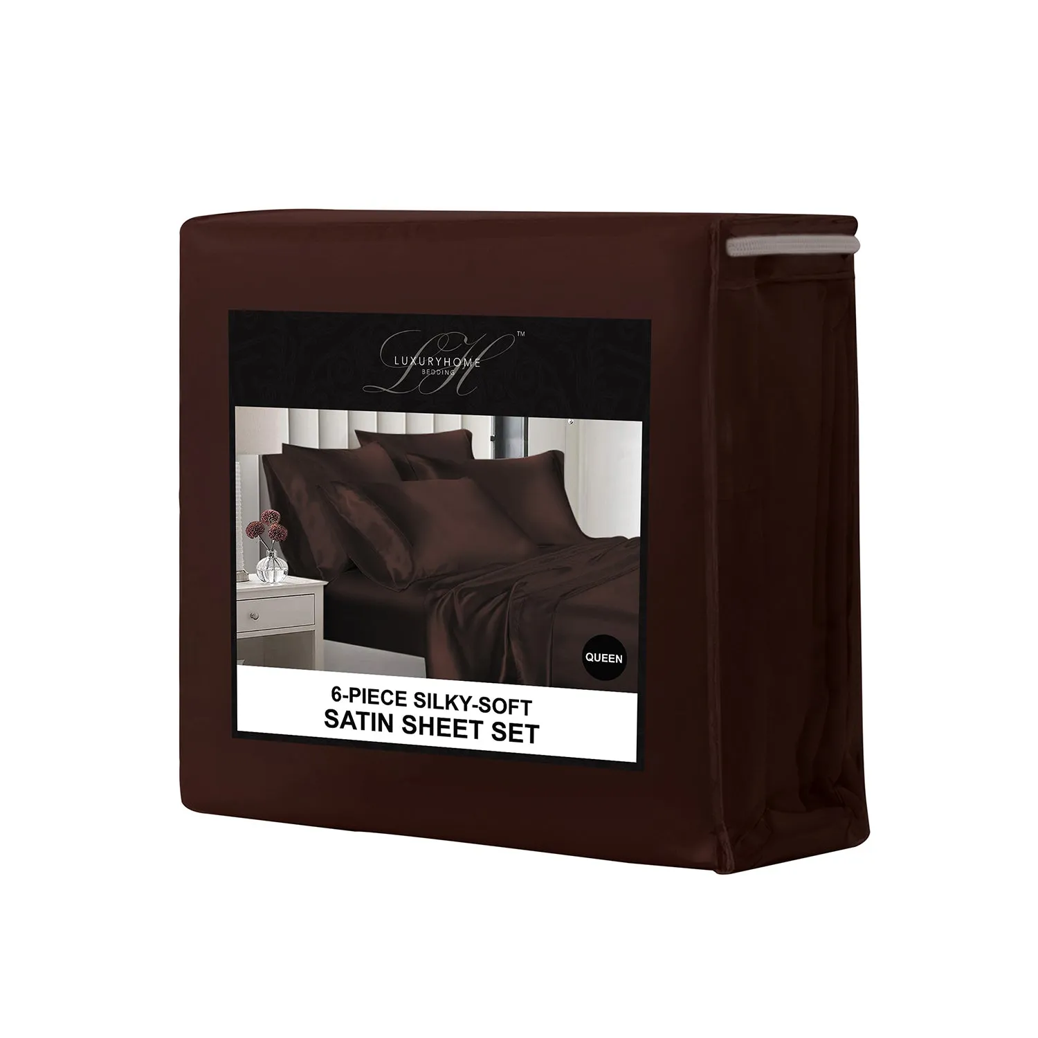 Silky-Soft Satin Sheet Set (4-Piece)