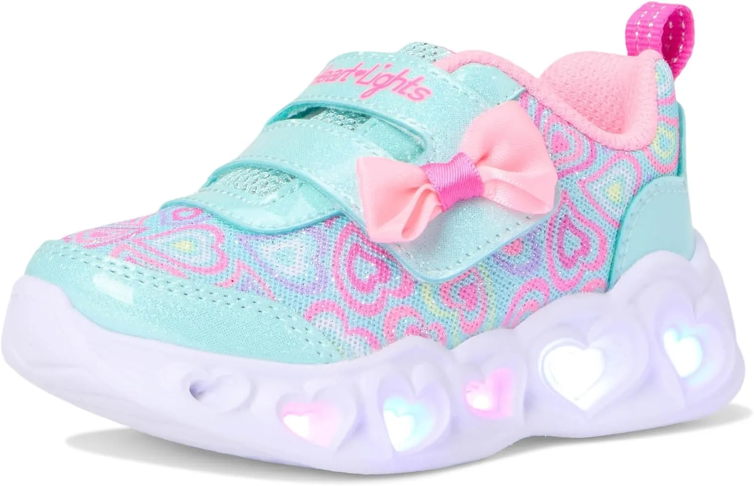 Skechers Girl's Heart Lights-Boogie Land Sneaker