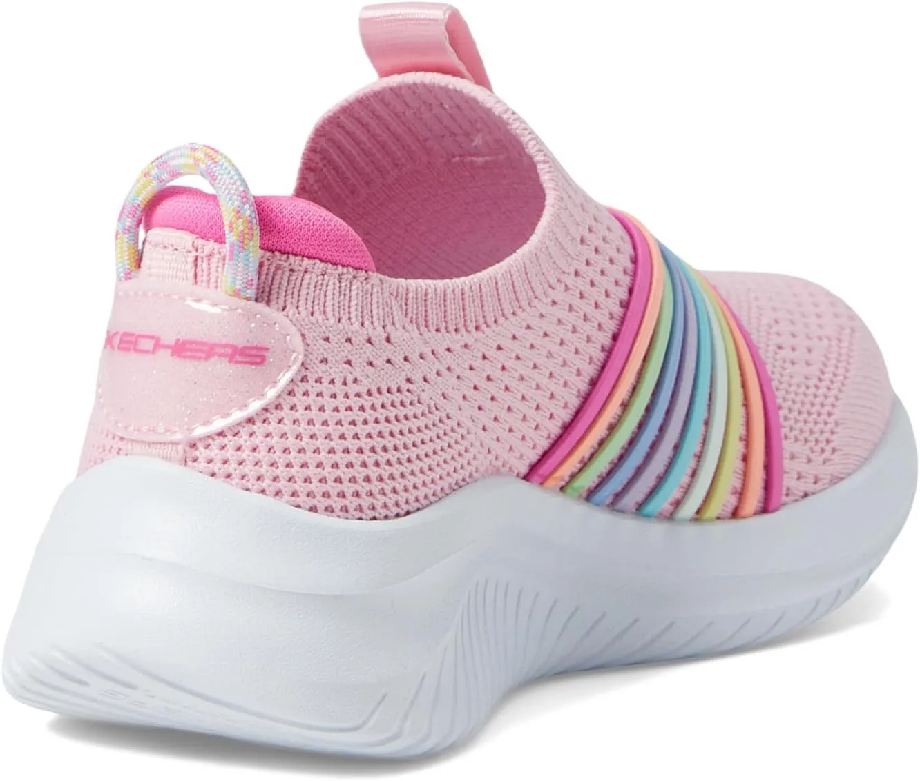 SKECHERS Girl's Ultra Flex 3.0-Rainbow Speed Sneaker