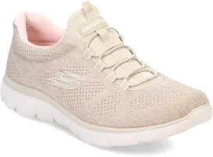 Skechers Sport Women's Women's Summits Fun Flare Sneaker, TPPK=Taupe Pink, 5.5