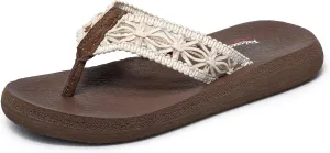 Skechers Women's Asana-Ocean Breezer Flip-Flop