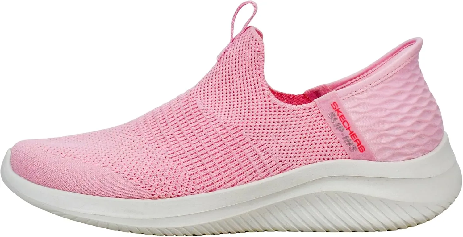 Skechers Women's Hands Free Slip Ins Ultra Flex 3.0 Smooth Step Sneaker