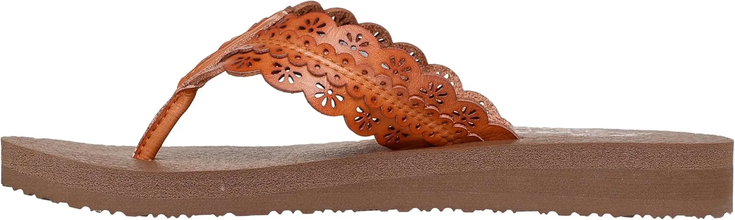 Skechers Women's Meditation-Catching Sun Flip-Flop