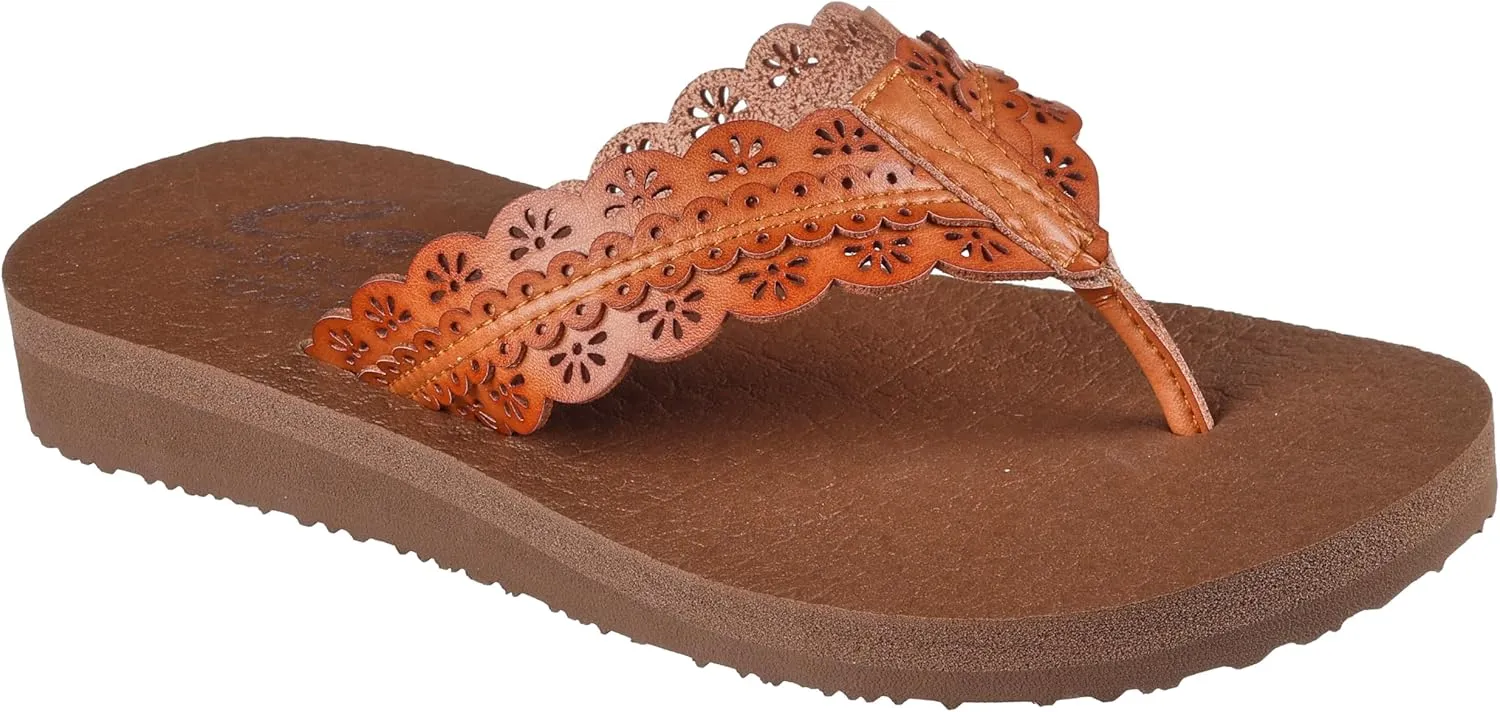 Skechers Women's Meditation-Catching Sun Flip-Flop
