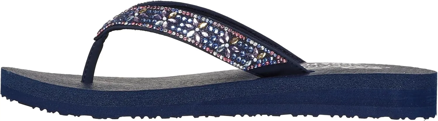 Skechers Women's Meditation-Evening Shine Flip-Flop