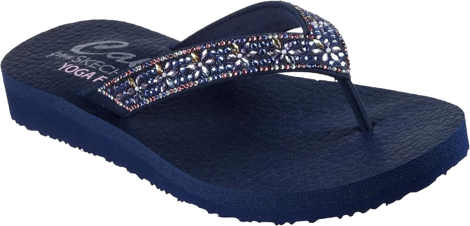 Skechers Women's Meditation-Evening Shine Flip-Flop