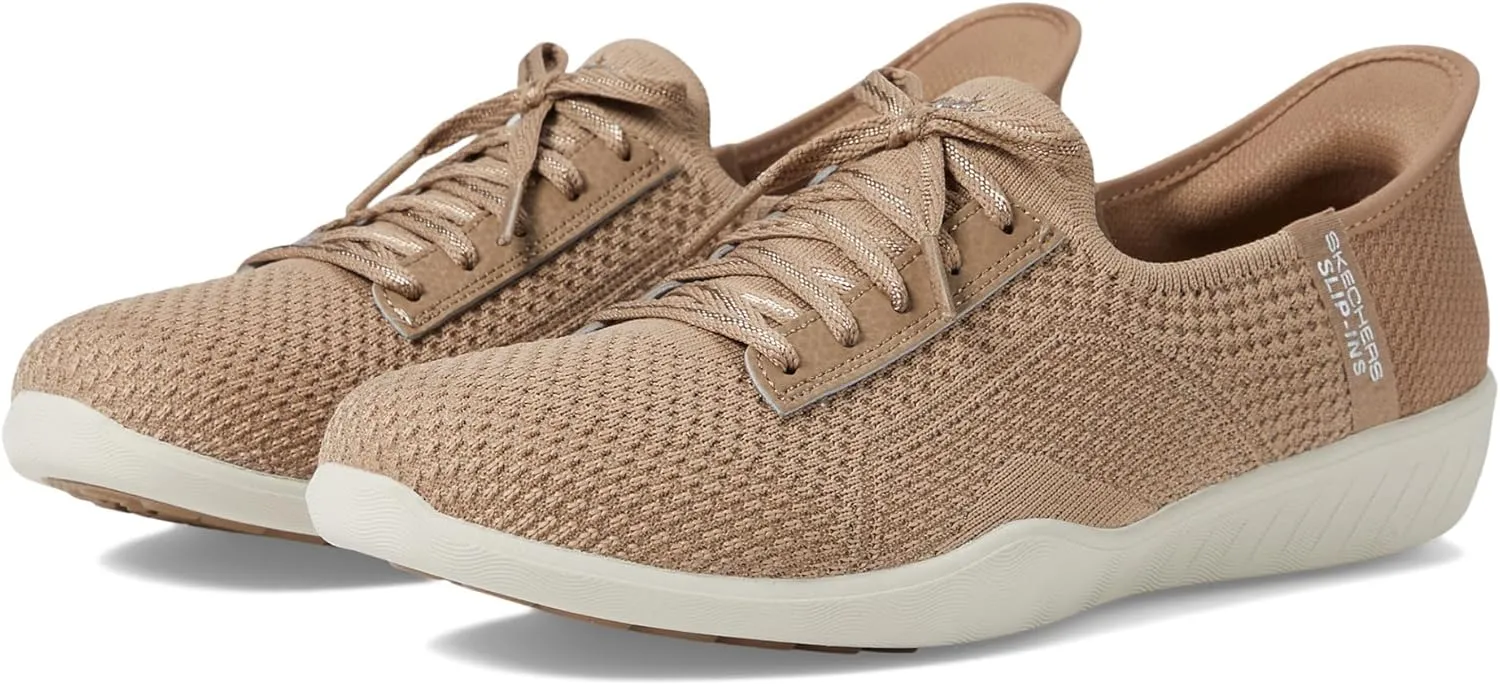 Skechers Women's Newbury St-Our Time Hands Free Slip-ins Sneaker