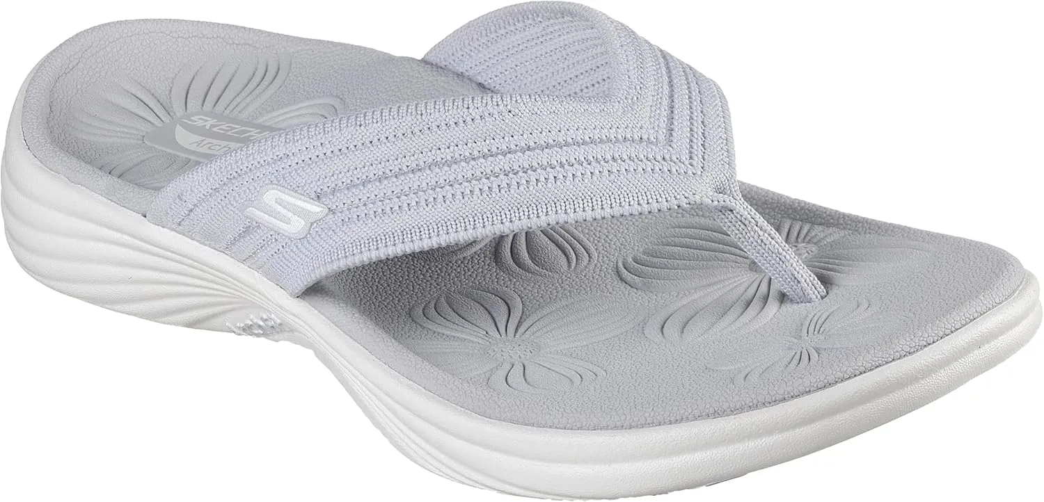 Skechers Women's On-The-go Arch Fit Radiance-Lure Flip-Flop