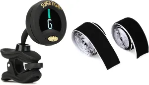 Snark ST-8 Super Tight Chromatic Tuner   Pedaltrain Official Hook-and-Loop Pack Value Bundle