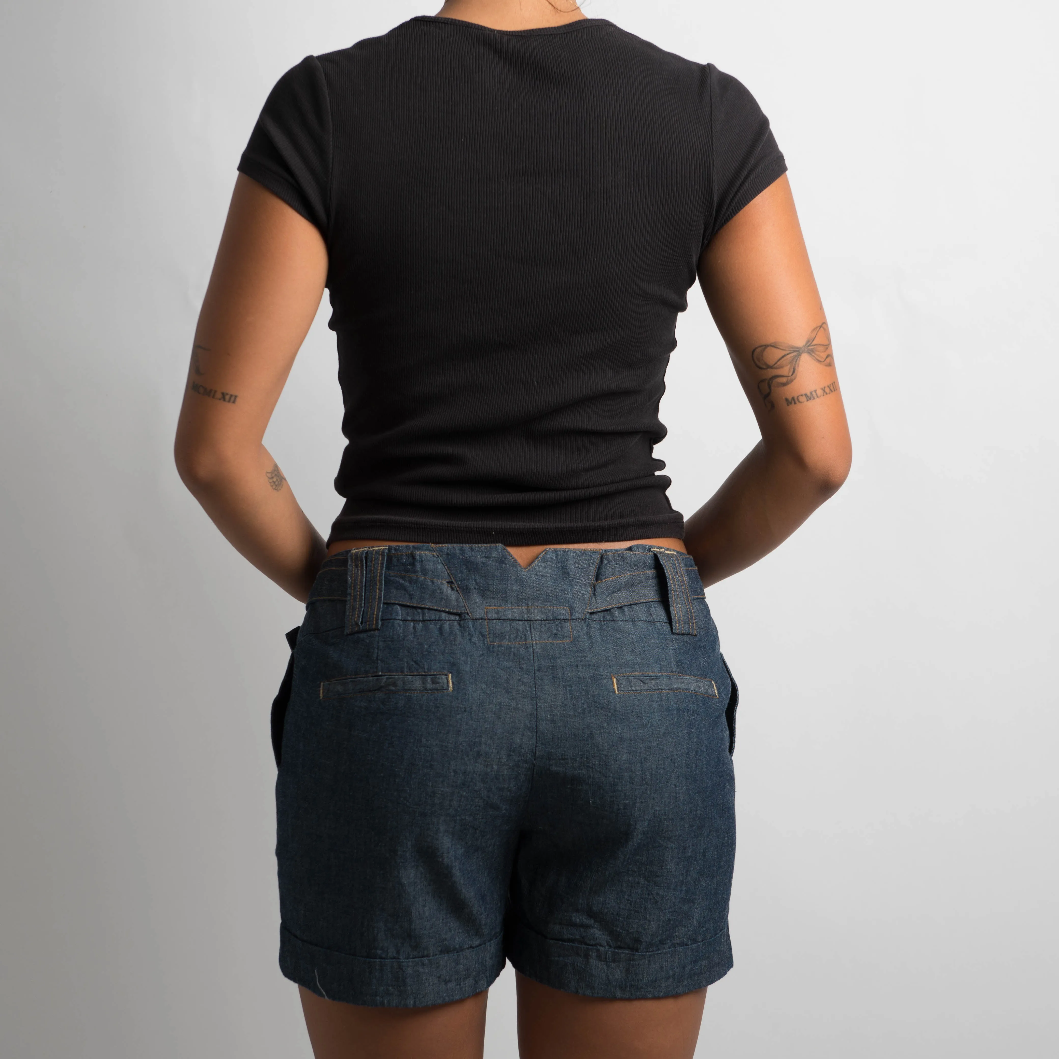 SOFT DENIM SHORTS