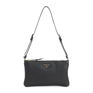 SOFT GAIN FLAT SHOULDER BAG