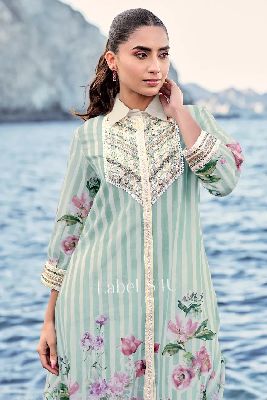 Soft Stripes-Co-Ord Set