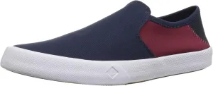 Sperry Top-Sider Men's Striper II Slip-On Sneaker,navy/red,7.5 D(M) US