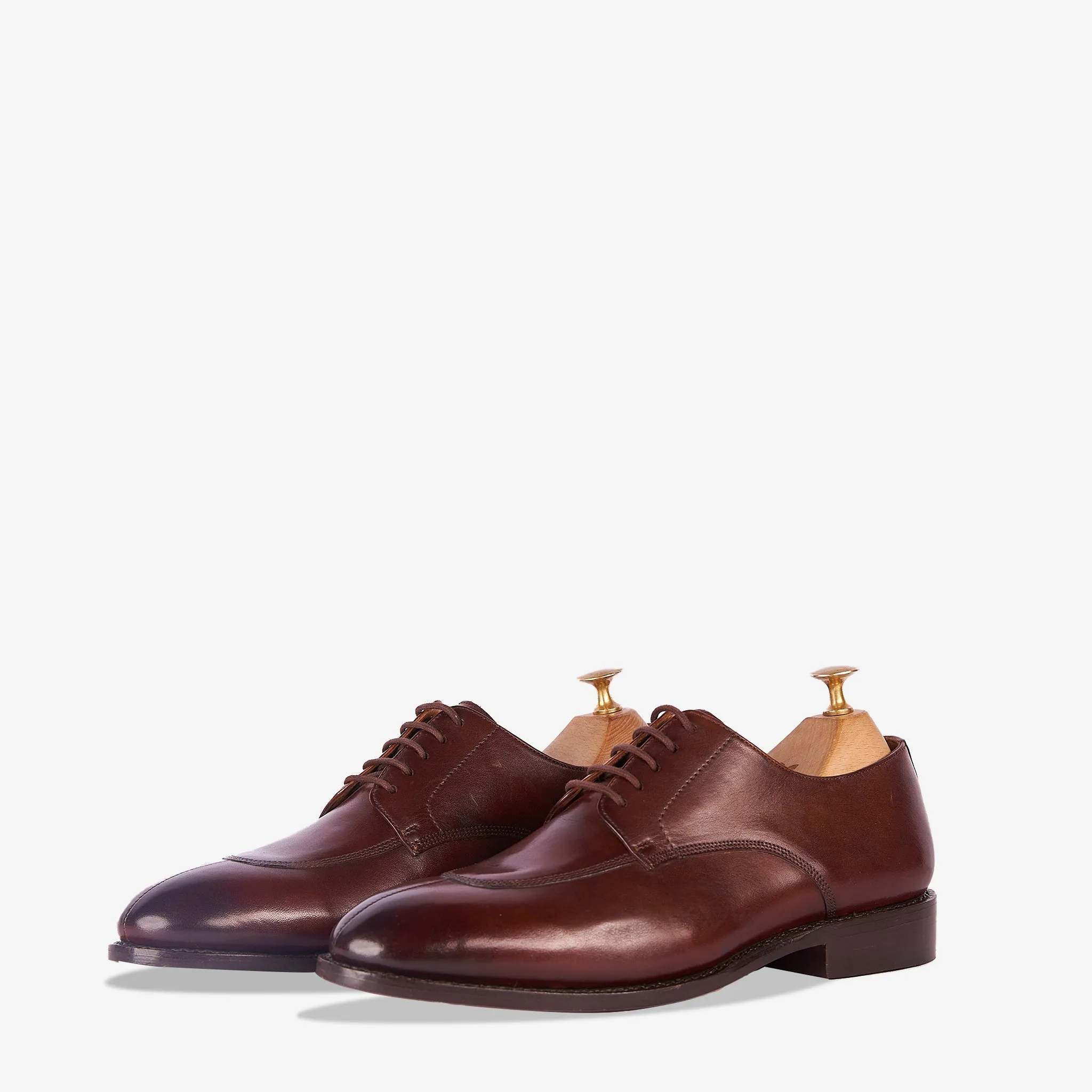 Split Toe Derby Brown - Made to Order