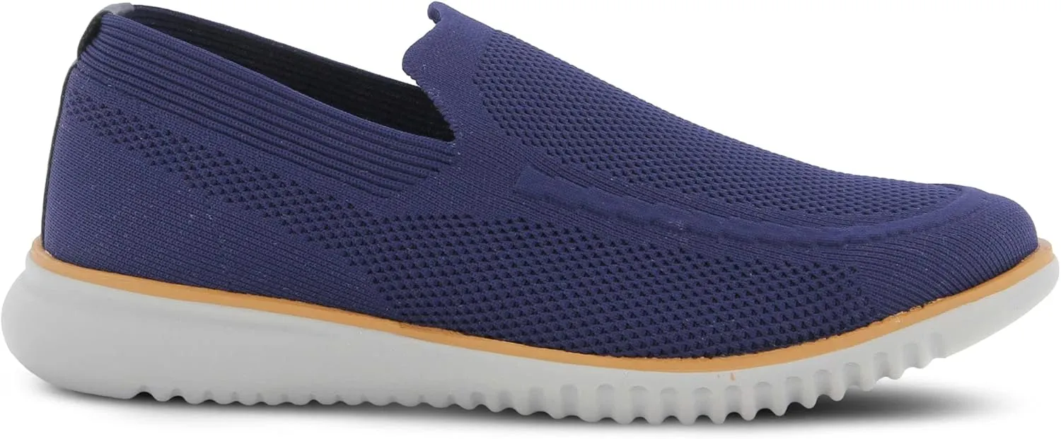 Spring Step Anders Mens Slip-On Shoes - Comfortable Loafer Shoes with Full Length Insole - Lightweight Casual Loafers for Men